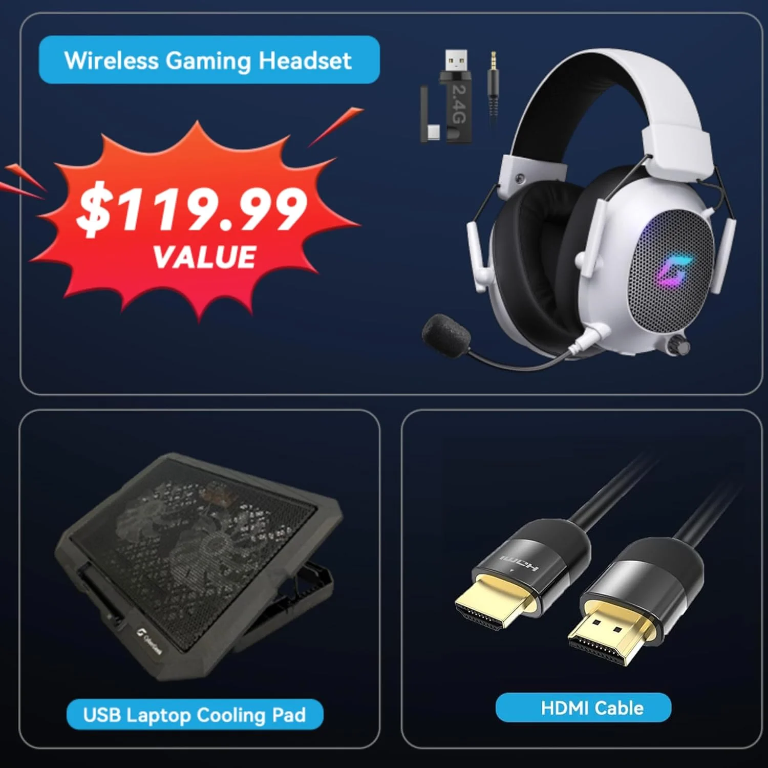 لپ تاپ گیمینگ ایسر Nitro V 16 اینچ WUXGA، AMD Ryzen 7 260 هشت هسته ای، NVIDIA GeForce RTX 5050، WUXGA 180Hz IPS، رم 32 گیگابایت، SSD 2 ترابایت، WiFi 6، کیبورد با نور پس زمینه، به همراه پد خنک کننده Mytrix و کابل HDMI، ویندوز 11 پرو لپ تاپ گیمینگ ایسر Nitro V 16 اینچ WUXGA، AMD Ryzen 7 260 هشت هسته ای، NVIDIA GeForce RTX 5050، WUXGA 180Hz IPS، رم 32 گیگابایت، SSD 2 ترابایت، WiFi 6، کیبورد با نور پس زمینه، به همراه پد خنک کننده Mytrix و کابل HDMI، ویندوز 11 پرو