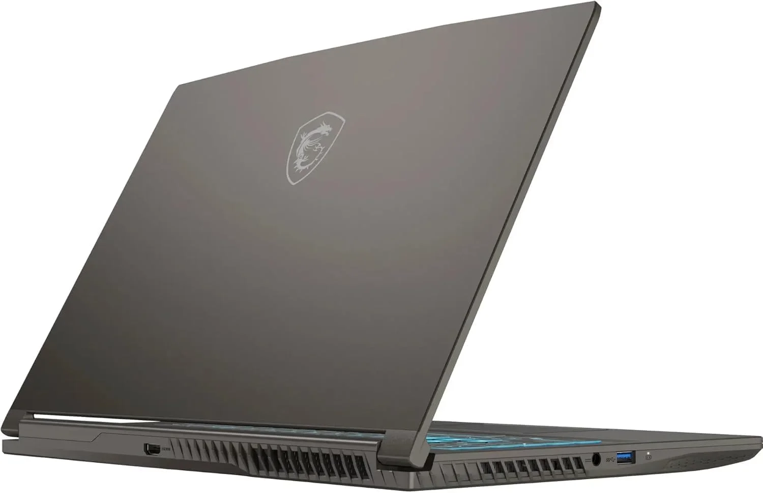 لپ تاپ گیمینگ MSI Thin با صفحه نمایش 15.6 اینچی FHD، پردازنده Intel Core i5-13420H، کارت گرافیک NVIDIA GeForce RTX 4060 8GB، رم 32GB، حافظه SSD PCIe 1TB، ایستگاه docking 256 گیگابایتی 9H، کیبورد با نور پس زمینه، بلوتوث، Wi-Fi 6E، Windows 11 Pro، خاکستری