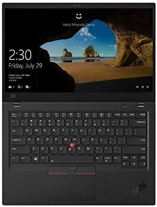 لپ تاپ لمسی 14 اینچی Lenovo ThinkPad X1 Carbon نسل ششم | Core i5-8250U - نسل هشتم | 8 گیگابایت رم - 256 گیگابایت SSD | Win Pro (بازسازی شده)