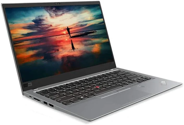 لپ تاپ لمسی 14 اینچی Lenovo ThinkPad X1 Carbon نسل ششم | Core i5-8250U - نسل هشتم | 8 گیگابایت رم - 256 گیگابایت SSD | Win Pro (بازسازی شده)