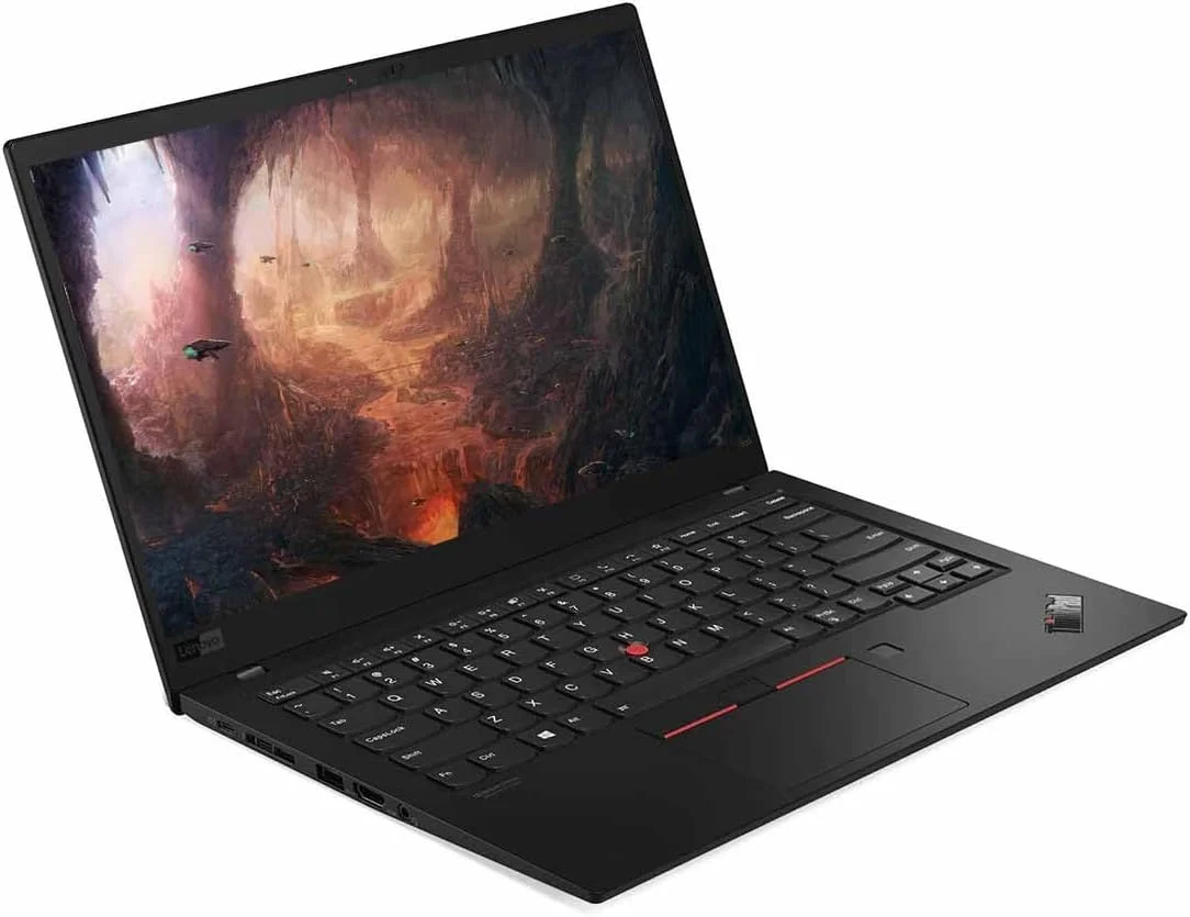 لپ تاپ Lenovo ThinkPad X1 Carbon Gen 4 | صفحه نمایش 14 اینچی 1920x1080 FHD | پردازنده Core i5-6300U - هارد درایو 256 گیگابایتی SSD - رم 8 گیگابایتی | 2 هسته ای @ 3 گیگاهرتز Win 11 Home مشکی (بازسازی شده)