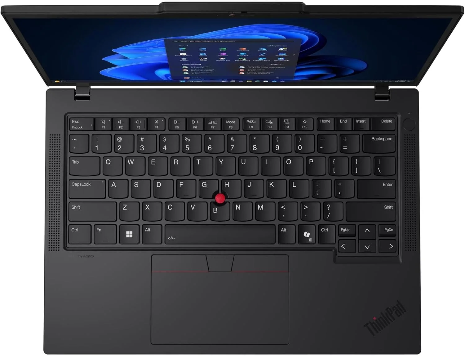 لپ تاپ تجاری لنوو ThinkPad T14 Gen 6، صفحه نمایش 14 اینچی WUXGA IPS، پردازنده Intel Core Ultra 7 255U، رم 16 گیگابایتی DDR5، حافظه SSD 512 گیگابایتی، گرافیک Intel، کیبورد انگلیسی/عربی با نور پس زمینه، Windows 11 Pro، مشکی