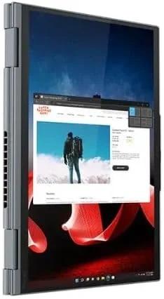 لنوو ThinkPad X1 Yoga با صفحه نمایش ۱۴ اینچی، پردازنده i7 نسل هشتم، ۱۶ گیگابایت رم، ۵۱۲ گیگابایت SSD، رنگ مشکی، نسخه امارات متحده عربی - (بازسازی شده)