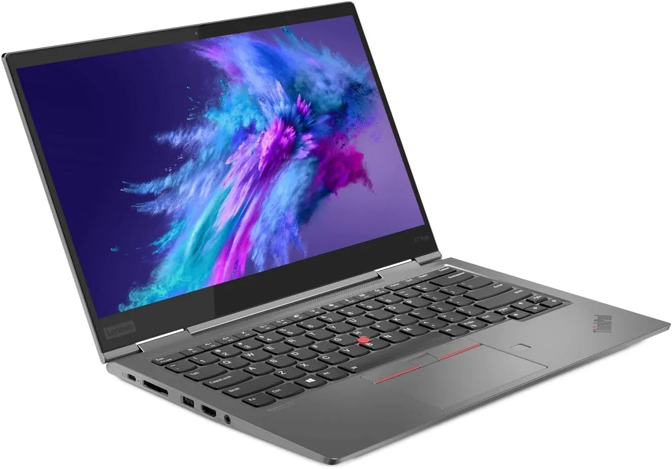 لپ تاپ استوک Lenovo ThinkPad X1 Yoga نسل 4، اولترابوک 2 در 1 تجاری | پردازنده چهارهسته ای Intel Core i7-8665U تا 4.80 گیگاهرتز | 16 گیگابایت رم | 512 گیگابایت SSD | صفحه نمایش لمسی 14.1 اینچی 360 درجه | ویندوز
