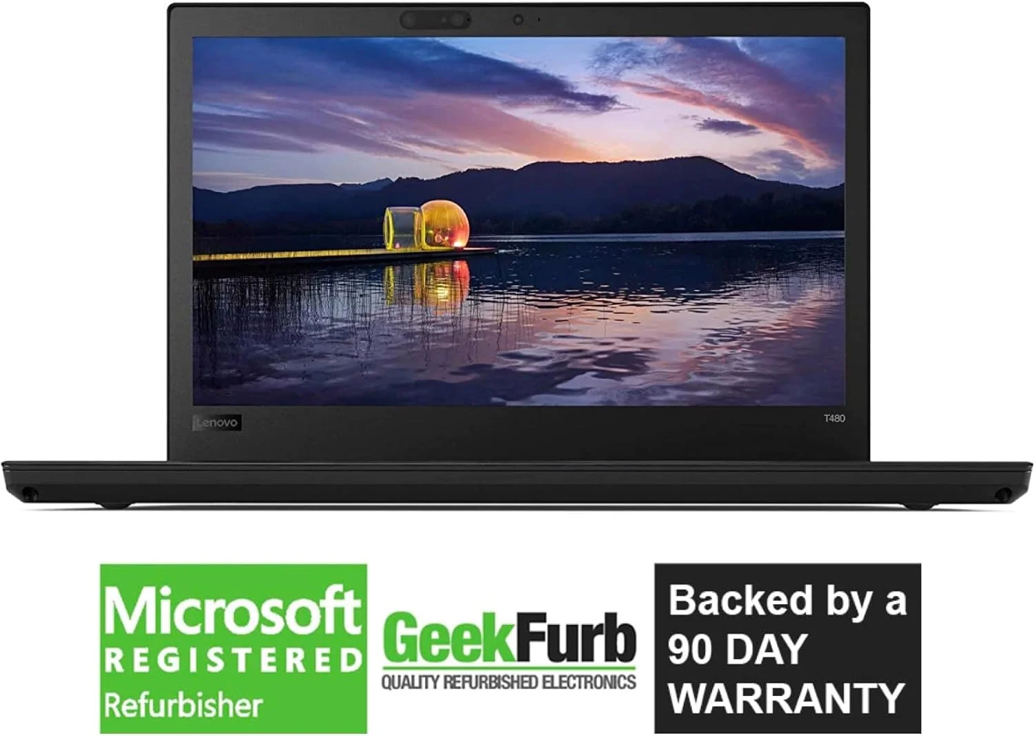 لپ تاپ اولترابوک لنوو Thinkpad T480s (بازسازی شده) (20L7-002CUS) پردازنده Intel i5-8350U، رم 8 گیگابایت، حافظه SSD 256 گیگابایت، صفحه نمایش 14 اینچی FHD 1920x1080، ویندوز 10 پرو