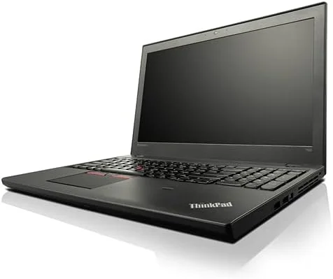 لپ تاپ تجاری اولترابوک Lenovo Thinkpad T550 (بازسازی شده)، پردازنده Intel Core i5 نسل پنجم، 8 گیگابایت رم DDR3L، هارد 256 گیگابایت SSD، صفحه نمایش 15.6 اینچی (نوسازی شده)