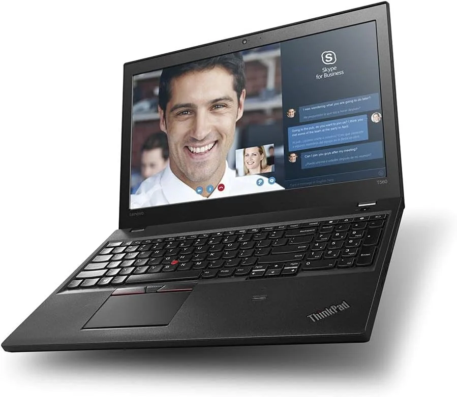 لپ تاپ تجاری لنوو ThinkPad T560 (بازسازی شده) | پردازنده اینتل Core i5-6300U | رم 8 گیگابایت | درایو حالت جامد (SSD) 256 گیگابایت | صفحه نمایش 15.6 اینچی غیر لمسی | ویندوز 11 (ارتقا یافته)