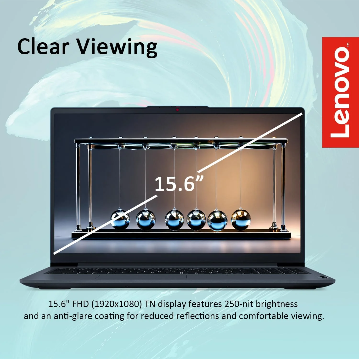 لپ تاپ تجاری لنوو IdeaPad، صفحه نمایش لمسی 15.6 اینچی FHD، پردازنده 10 هسته ای اینتل i5 نسل سیزدهم (تا 4.6 گیگاهرتز)، 16 گیگابایت رم، 1 ترابایت SSD، آماده برای Copilot AI، Wi-Fi 6، ویندوز 11 پرو به همراه Microsoft Office، USB بازیابی WOWPC