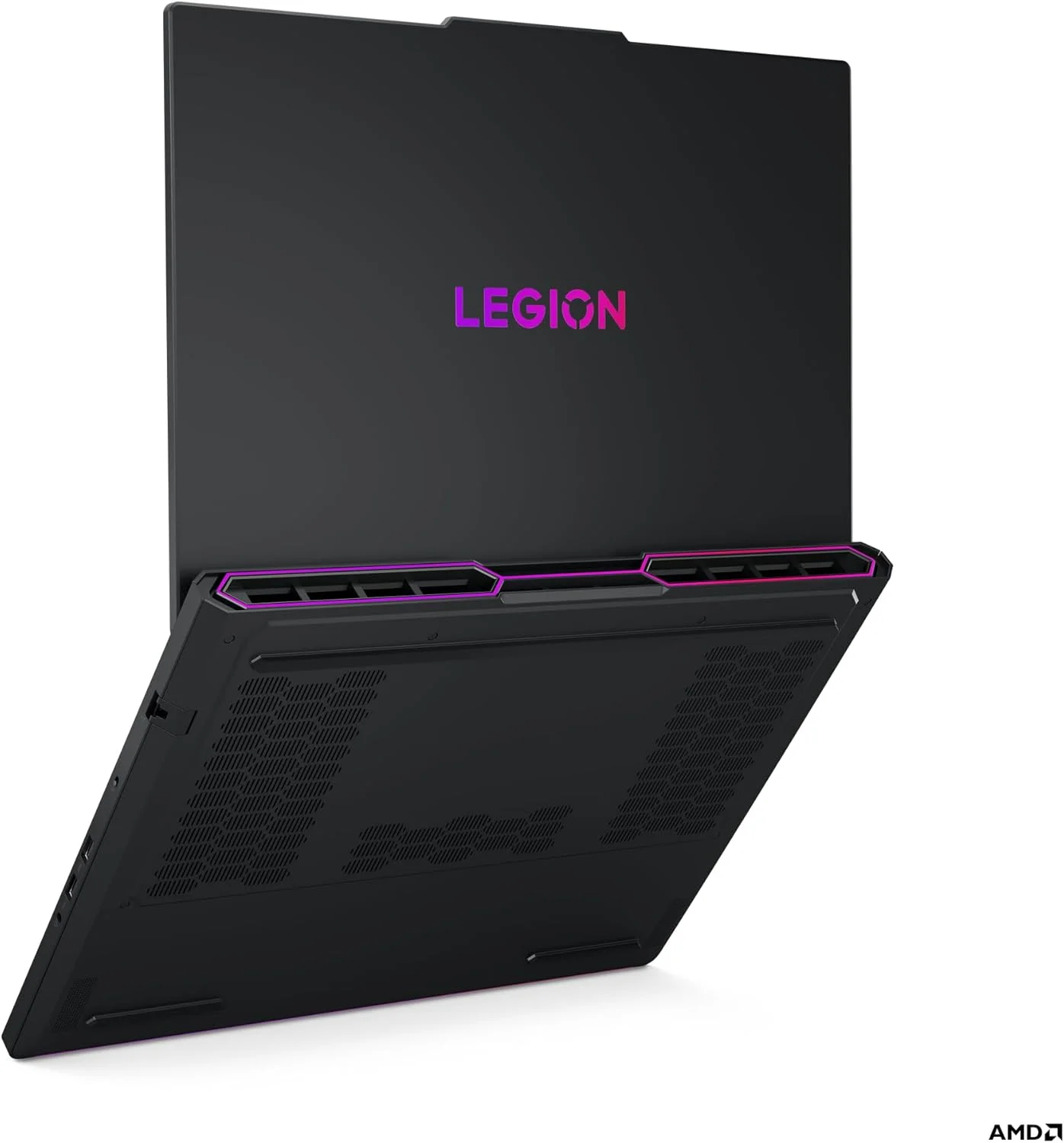 لپ تاپ گیمینگ لنوو Legion Pro 7 16AFR10H (نسخه امارات) | AMD Ryzen 9 9955HX، NVIDIA RTX5070Ti 12GB، رم 64GB، SSD 1TB، نمایشگر 16 اینچی WQXGA OLED 240Hz، مشکی اکلیپس، Win11+ 2 سال Premium Care [83RU000DAX]