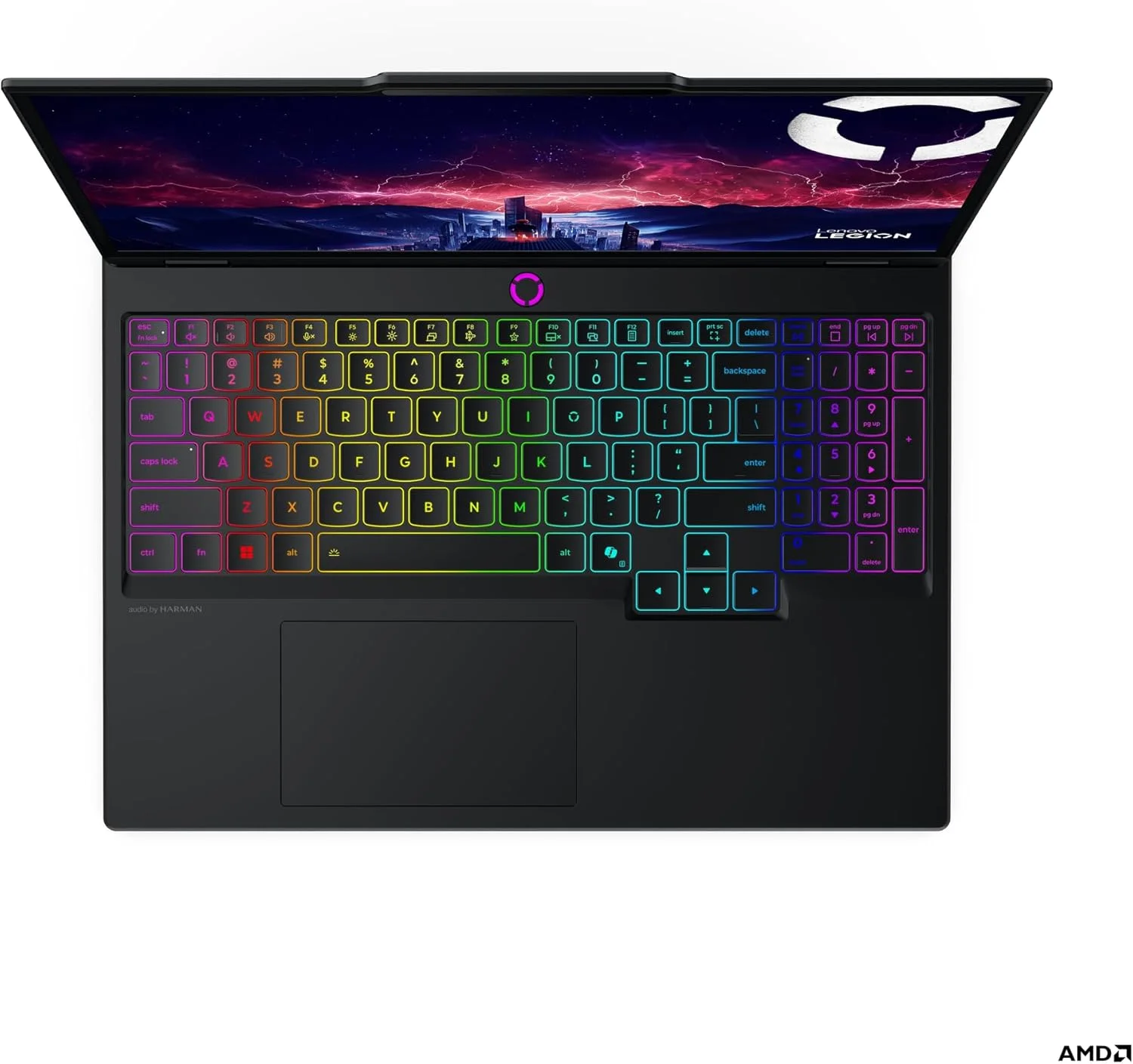 لپ تاپ گیمینگ لنوو Legion 5 15AKP10 (نسخه امارات) | AMD Ryzen AI 7 350، NVIDIA RTX5060 8GB، رم 32GB، SSD 1TB، نمایشگر 15.1 اینچی WQXGA OLED 165Hz، مشکی اکلیپس، Win11 + 2 سال مراقبت ویژه [83F10056AX]