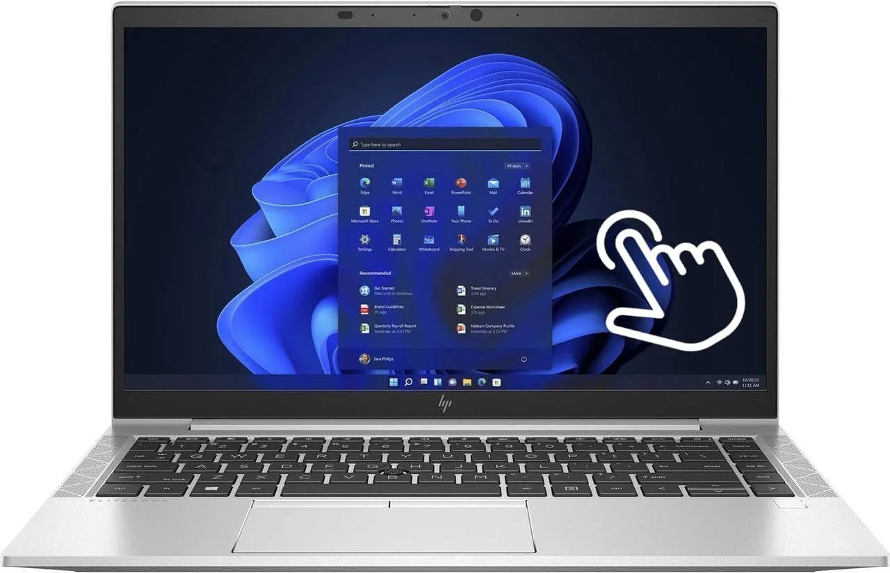 HP Elitebook 840 G8 Business Laptop, 14" 1920 x 1080 FHD Touch, Intel Core i5-1135G7 2.4GHz up to 4.2GHz, 16GB RAM, 256GB M.2 SSD, Windows 11 Pro (Renewed) (Renewed)