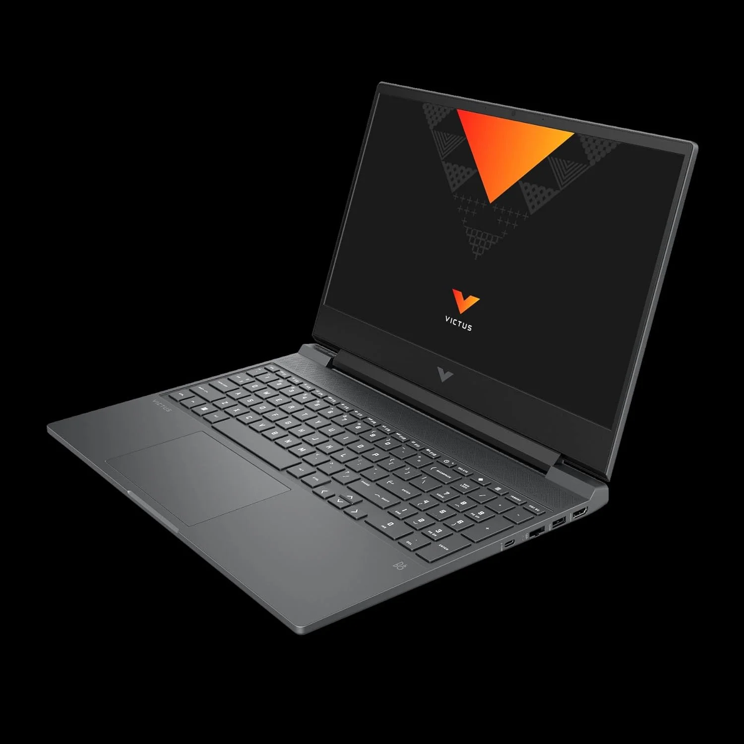 لپ تاپ HP Victus 15-fb0155ng با صفحه نمایش 15.6 اینچی FHD IPS 144Hz، پردازنده Ryzen 5 5600H، رم 16 گیگابایتی، حافظه SSD 512 گیگابایتی، کارت گرافیک RX6500M و ویندوز 11 (بازسازی شده)