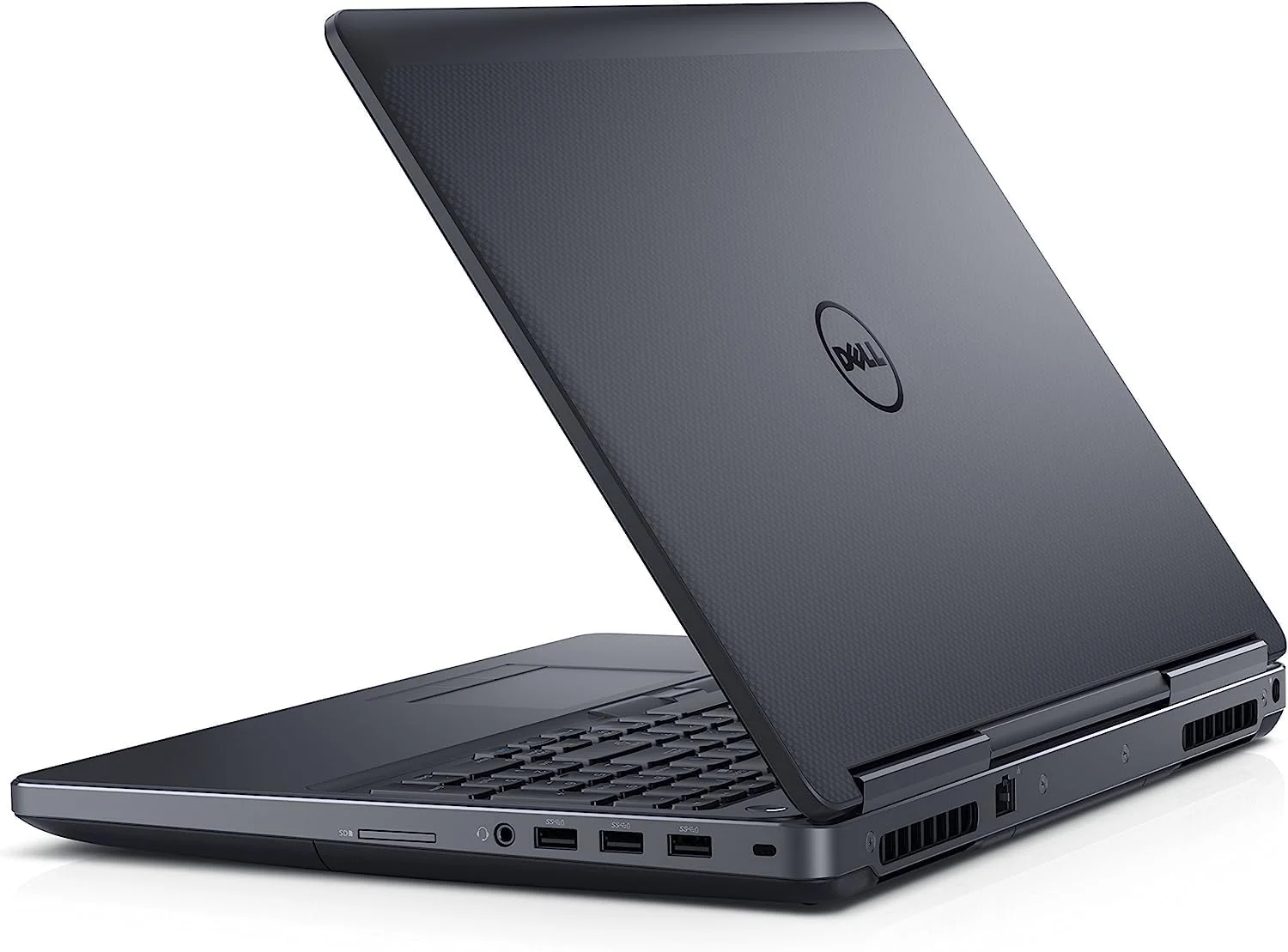 لپ تاپ ورک استیشن دل Precision 7520 (بازسازی شده). | پردازنده چهارهسته ای اینتل i7-7820HQ | رم 32 گیگابایت | 1 ترابایت هارد دیسک + 256 گیگابایت اس اس دی | کارت گرافیک Nvidia Quadro M1200 | صفحه نمایش 15.6 اینچی FHD بدون لمس | ویندوز