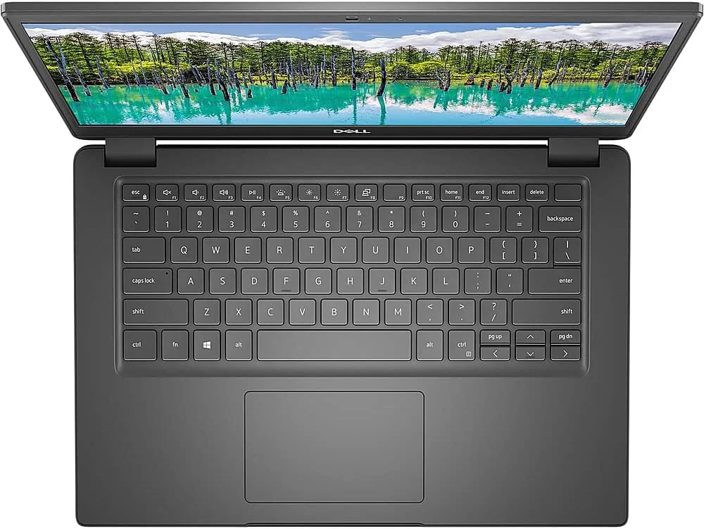 لپ تاپ دل Latitude 3410 (بازسازی شده) FHD 1920 X 1080 نوت بوک غیر لمسی، پردازنده Intel Core I5-10210U، رم 8 گیگابایتی، SSD 256 گیگابایتی، وب کم، وای فای و بلوتوث، HDMI، Thunderbolt، ویندوز 11