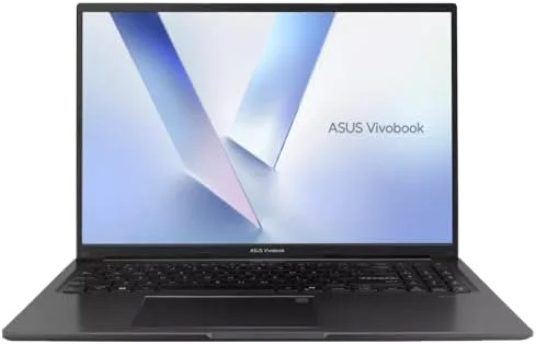 ایسوس ویووبوک 16 M1605YA-MB539، پردازنده AMD Ryzen™ 5 7430U، رم 8 گیگابایتی DDR4، حافظه SSD 512 گیگابایتی، صفحه نمایش 16.0 اینچی WUXGA IPS 60 هرتز، گرافیک AMD Radeon™، صفحه کلید عربی Chiclet، ویندوز 11 پرو (ارتقا یافته)، رنگ مشکی