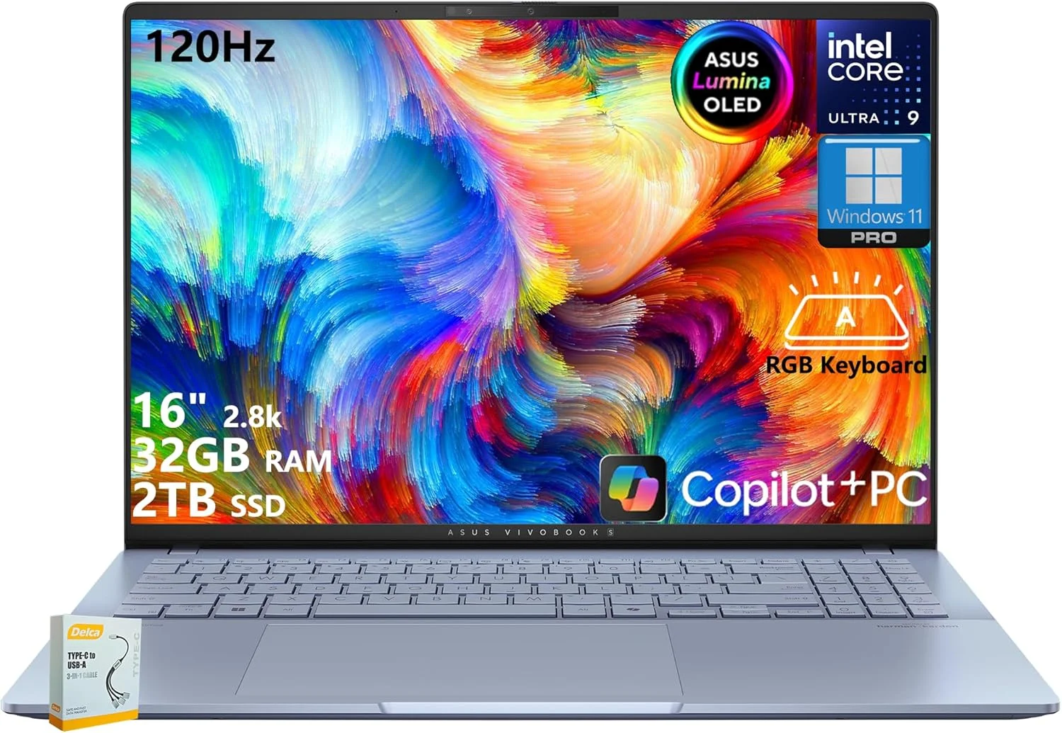 لپتاپ ایسوس مدل Vivobook S16 رم 32 گیگابایت لپتاپ ایسوس مدل Vivobook S16 رم 32 گیگابایت