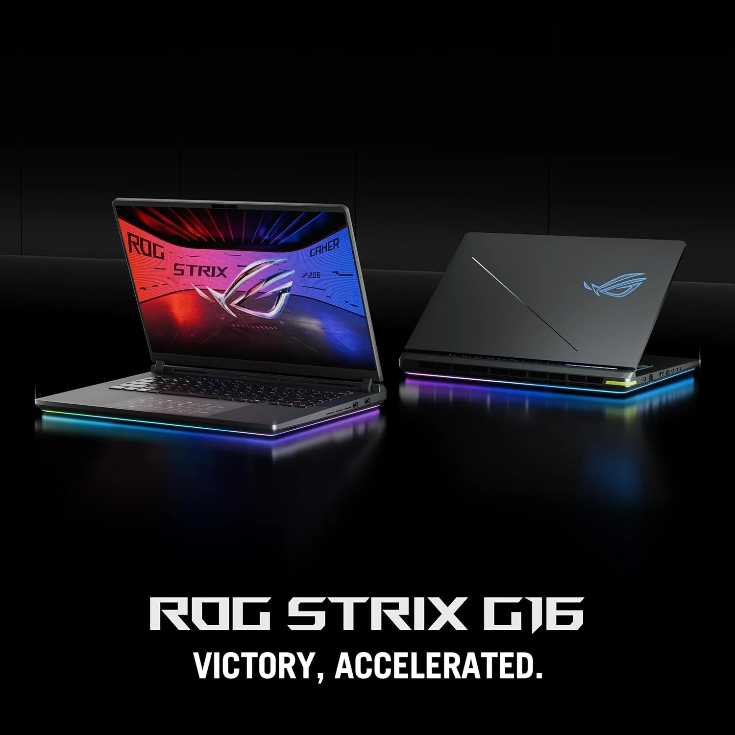 لپ تاپ گیمینگ ایسوس ROG Strix G16 (خاکستری تیره) | پردازنده Intel Core i7 14650HX، NVIDIA RTX5060 8GB، رم 32 گیگابایتی، SSD 1 ترابایتی، صفحه نمایش 16 اینچی FHD+ 165 هرتز، Win11 [G615JMR-G7161W] - تصویر 2
