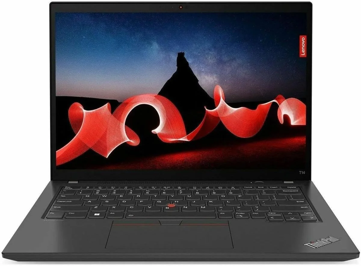 لپ تاپ 14 اینچی Lenovo ThinkPad T14 Gen 4 - 1920 x 1200 | AMD Ryzen 5 PRO 7540U شش هسته ای (6 هسته) 3.20 گیگاهرتز | 8 گیگابایت رم - 256 گیگابایت SSD (بازسازی شده)