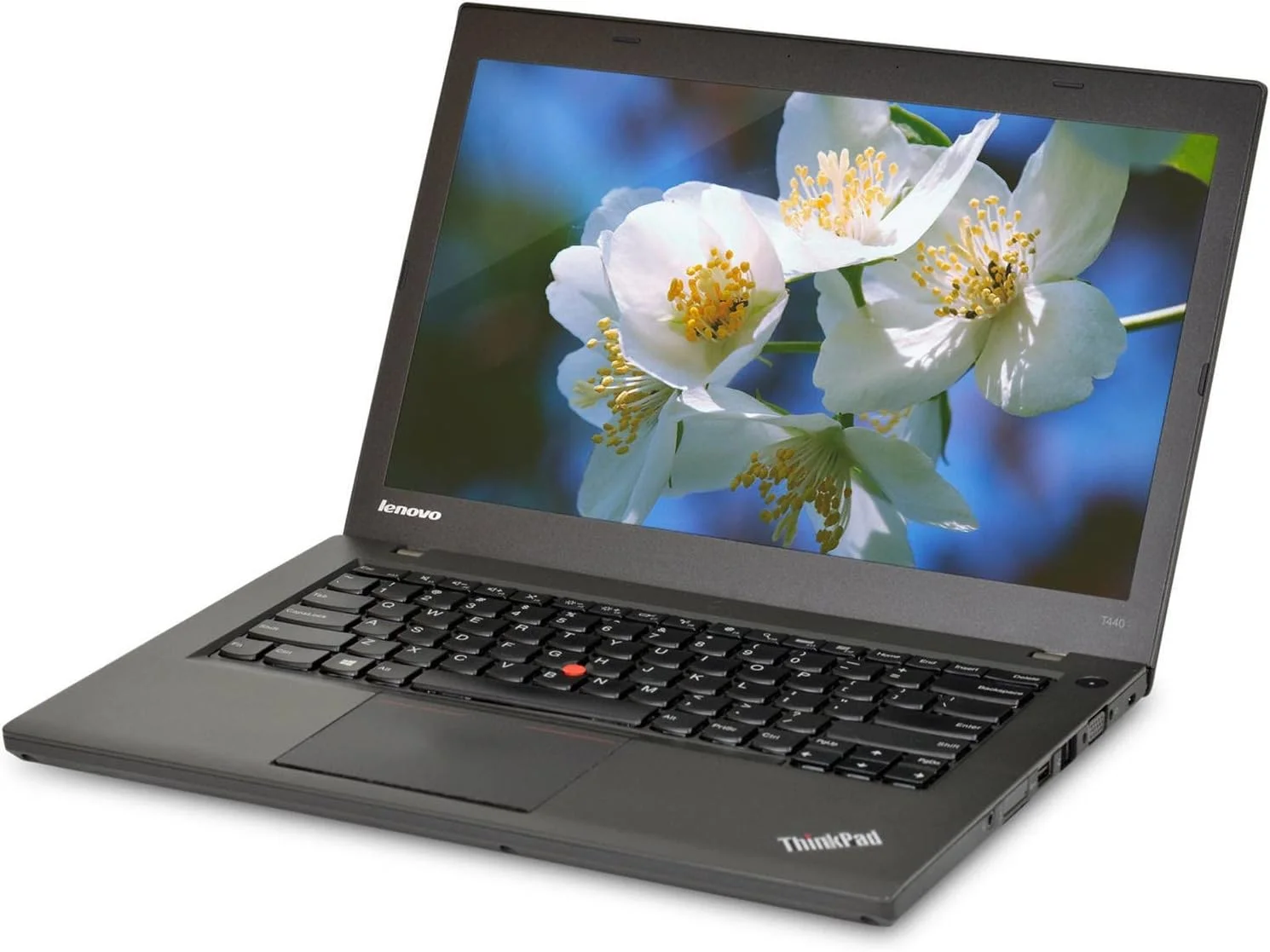 لپ تاپ لنوو ThinkPad T440 (بازسازی شده) (پردازنده Intel Core i5 نسل 4، رم 8 گیگابایتی DDR3L، هارد 256 گیگابایتی SSD، صفحه نمایش 14.1 اینچی، ویندوز 10 پرو)
