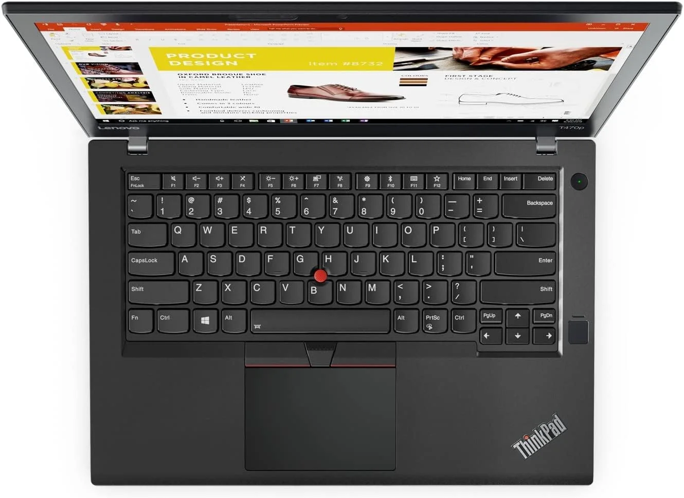 لپ تاپ ۱۴ اینچی لنوو ThinkPad T470p (بازسازی شده)، پردازنده Intel Core i5-7300، رم ۸ گیگابایتی DDR4، حافظه SSD ۲۵۶ گیگابایتی، ویندوز ۱۱ نسخه ۶۴ بیتی، دارای وبکم
