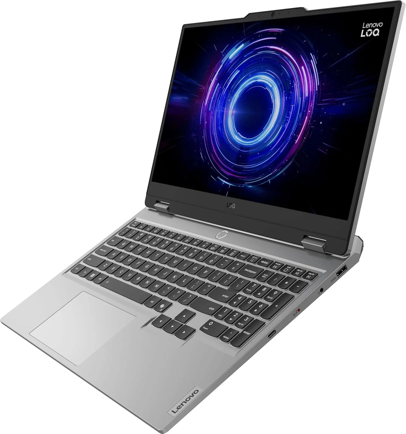 لپ تاپ گیمینگ لنوو LOQ 15IRX10 – پردازنده Intel Core i7-14700HX، کارت گرافیک NVIDIA GeForce RTX 5060 8GB GDDR7، رم 24GB DDR5، حافظه SSD 512GB PCIe، صفحه نمایش 15.6 اینچی FHD 144Hz IPS، وای فای 6، آداپتور 170W، ویندوز 11 هوم (ارتقا یافته) خاکستری Luna مدل 83JE009WPS - تصویر 3 لپ تاپ گیمینگ لنوو LOQ 15IRX10 – پردازنده Intel Core i7-14700HX، کارت گرافیک NVIDIA GeForce RTX 5060 8GB GDDR7، رم 24GB DDR5، حافظه SSD 512GB PCIe، صفحه نمایش 15.6 اینچی FHD 144Hz IPS، وای فای 6، آداپتور 170W، ویندوز 11 هوم (ارتقا یافته) خاکستری Luna مدل 83JE009WPS - تصویر 3