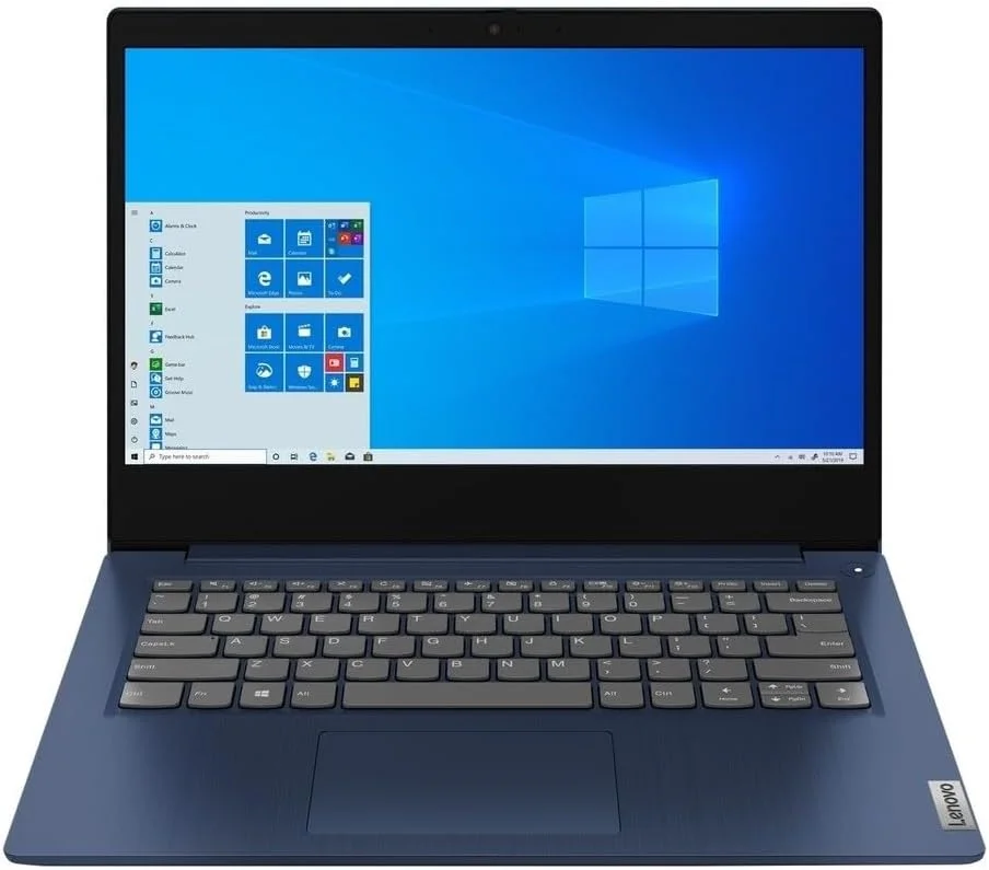 لپ تاپ 14 اینچی لنوو IdeaPad 3i - Intel® Pentium® Gold، حافظه SSD 128 گیگابایتی، آبی، ویندوز 11، پردازنده Intel® Pentium® Gold 7505، رم: 4 گیگابایت/حافظه: 128 گیگابایت SSD، صفحه نمایش Full HD (بازسازی شده)