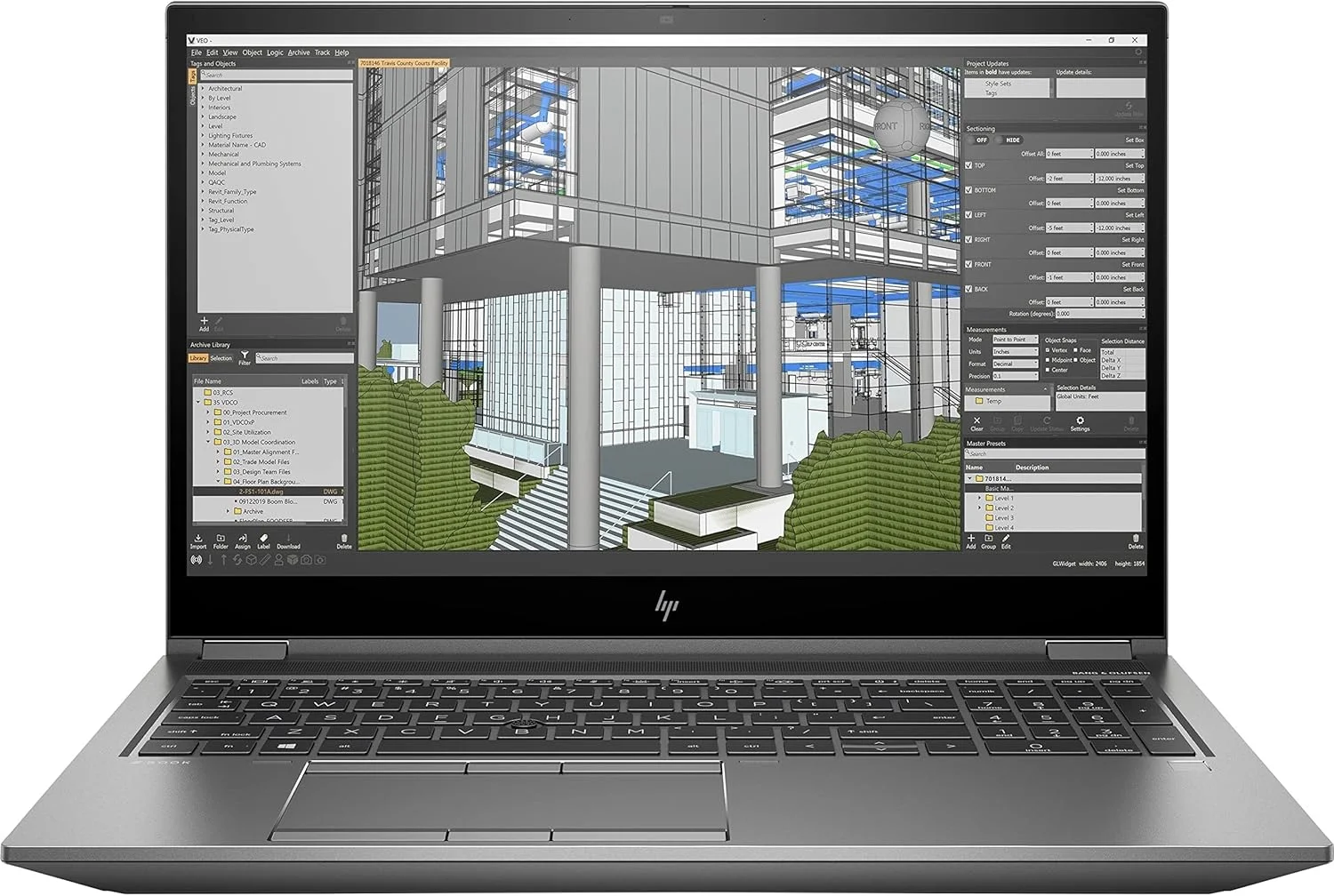 ایستگاه کاری موبایل HP ZBook Fury 15 G8 با صفحه نمایش 15.6 اینچی - Full HD - 1920 x 1080 - پردازنده Intel Core i7 نسل 11 مدل i7-11850H هشت هسته ای (8 هسته) 2.50 گیگاهرتز - 32 گیگابایت رم - 512 گیگابایت SSD (بازسازی شده)
