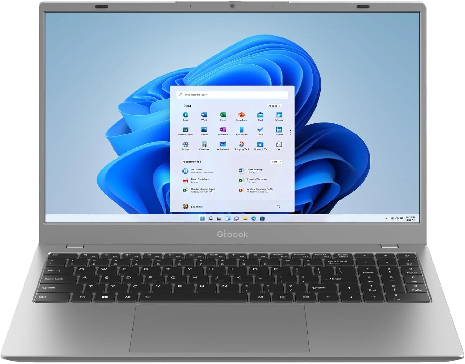 لپ تاپ جی تب GT15 با صفحه نمایش 15.6 اینچی Full HD IPS، پردازنده Intel Pentium Gold 6500Y، رم 8 گیگابایتی، حافظه SSD 256 گیگابایتی، کامپیوتر لپ تاپ Windows 11، Wi-Fi، بلوتوث، خاکستری فضایی لپ تاپ جی تب GT15 با صفحه نمایش 15.6 اینچی Full HD IPS، پردازنده Intel Pentium Gold 6500Y، رم 8 گیگابایتی، حافظه SSD 256 گیگابایتی، کامپیوتر لپ تاپ Windows 11، Wi-Fi، بلوتوث، خاکستری فضایی