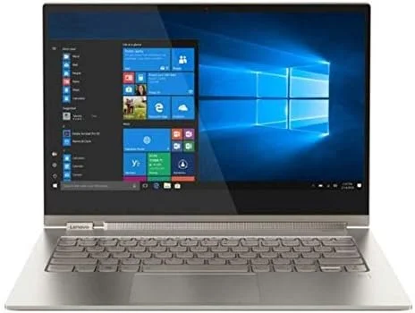 لپ تاپ لمسی 2 در 1 لنوو Yoga C930 با صفحه نمایش 13.9 اینچی 4K Ultra HD، پردازنده Intel Core i7 نسل هشتم، 16 گیگابایت رم، 512 گیگابایت SSD، بلندگوی Dolby Atmos، قلم فعال، طراحی شده برای ویندوز 11 طلایی (بازسازی شده)