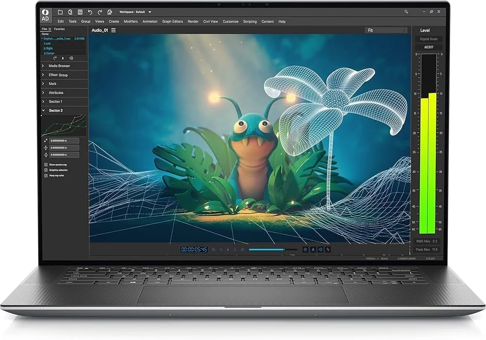 لپ تاپ ورک استیشن Dell Precision 5560 | صفحه نمایش 15.6 اینچی FHD+ | پردازنده Intel Core i7-11800H، 8 هسته ای، تا 5 گیگاهرتز، 32 گیگابایت رم DDR5، 1 ترابایت PCIe® NVMe™ SSD | کارت گرافیک لپ تاپ NVlDlA RTX A2000 | ویندوز 11 پرو (بازسازی شده)