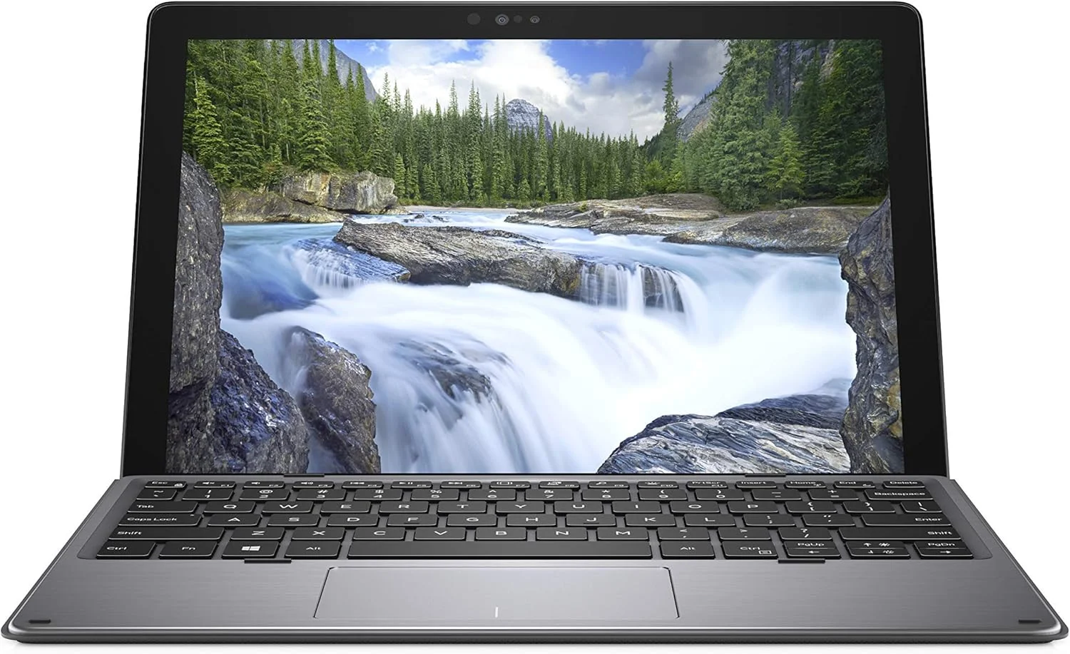لپ تاپ تجاری 2 در 1 دل Latitude 7200، پردازنده Intel Core i5 نسل هشتم، 16 گیگابایت رم، 256 گیگابایت SSD، صفحه نمایش لمسی 12.3 اینچی، گرافیک Intel® UHD، ویندوز 11 (بازسازی شده)