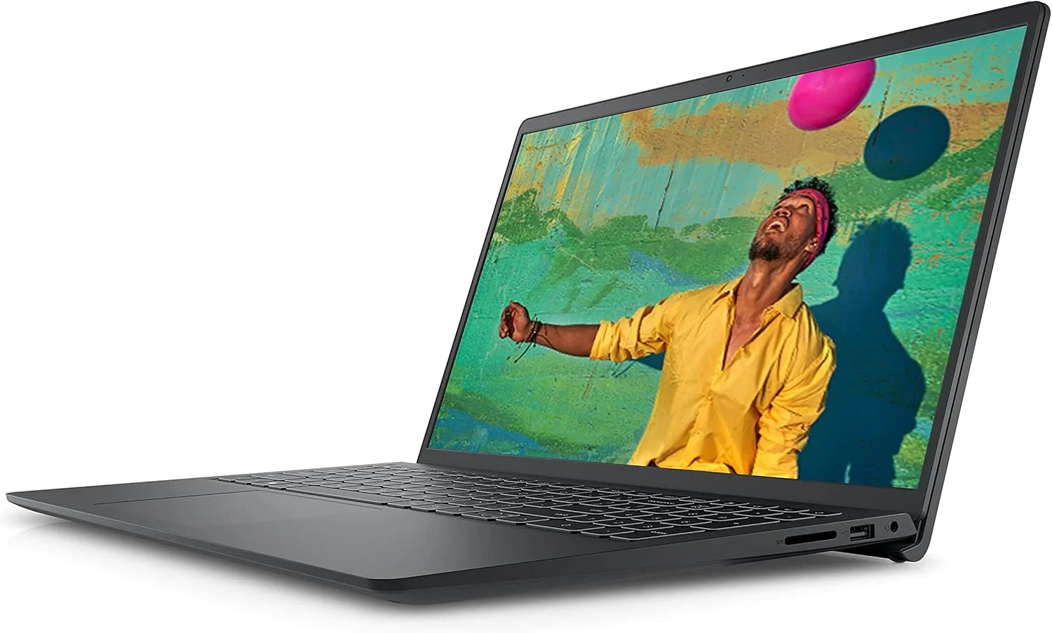 آخرین لپ تاپ دل Inspiron 15 3511 با صفحه نمایش 15.6 اینچی FHD، پردازنده نسل 11 اینتل Core i3-1115G4 تا 4.1 گیگاهرتز، 8 گیگابایت رم، 256 گیگابایت SSD، وب کم، بلوتوث، مشکی (بازسازی شده) - تصویر 3