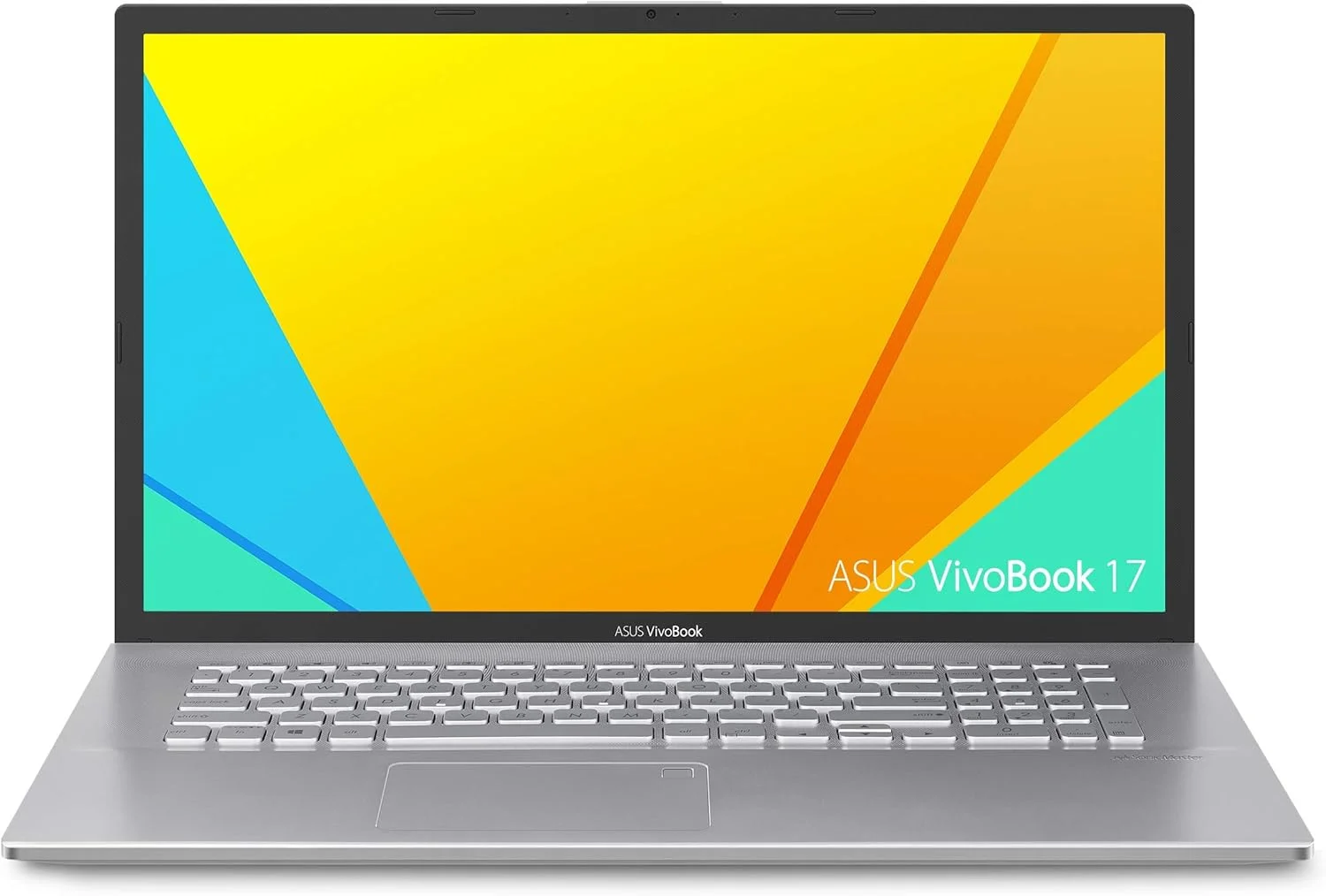 ASUS VivoBook S17 S712 لپ تاپ باریک و سبک 17.3 اینچی FHD، پردازنده Intel Core i7-10510U، رم 8 گیگابایتی DDR4، حافظه SSD PCIe NVMe 256 گیگابایتی + هارد دیسک 1 ترابایتی، ویندوز 10 هوم، S712FA-DS76، نقره ای شفاف (بازسازی شده)