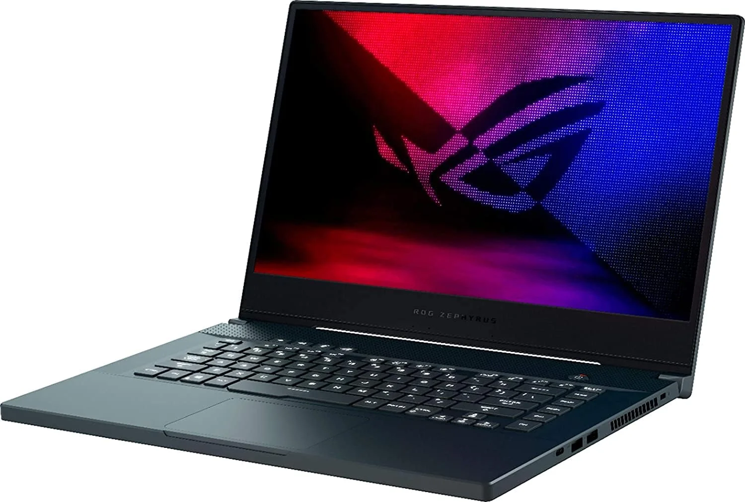 لپ تاپ گیمینگ ممتاز ایسوس ROG Zephyrus M15 جدیدترین مدل، صفحه نمایش 15.6 اینچی FHD 240Hz IPS، پردازنده نسل دهم اینتل Core i7-10750H، رم 16 گیگابایتی، SSD 1 ترابایتی، NVIDIA GeForce RTX 2070 Max-Q 8GB GDDR6، کیبورد با نور پس زمینه RGB (بازسازی شده)