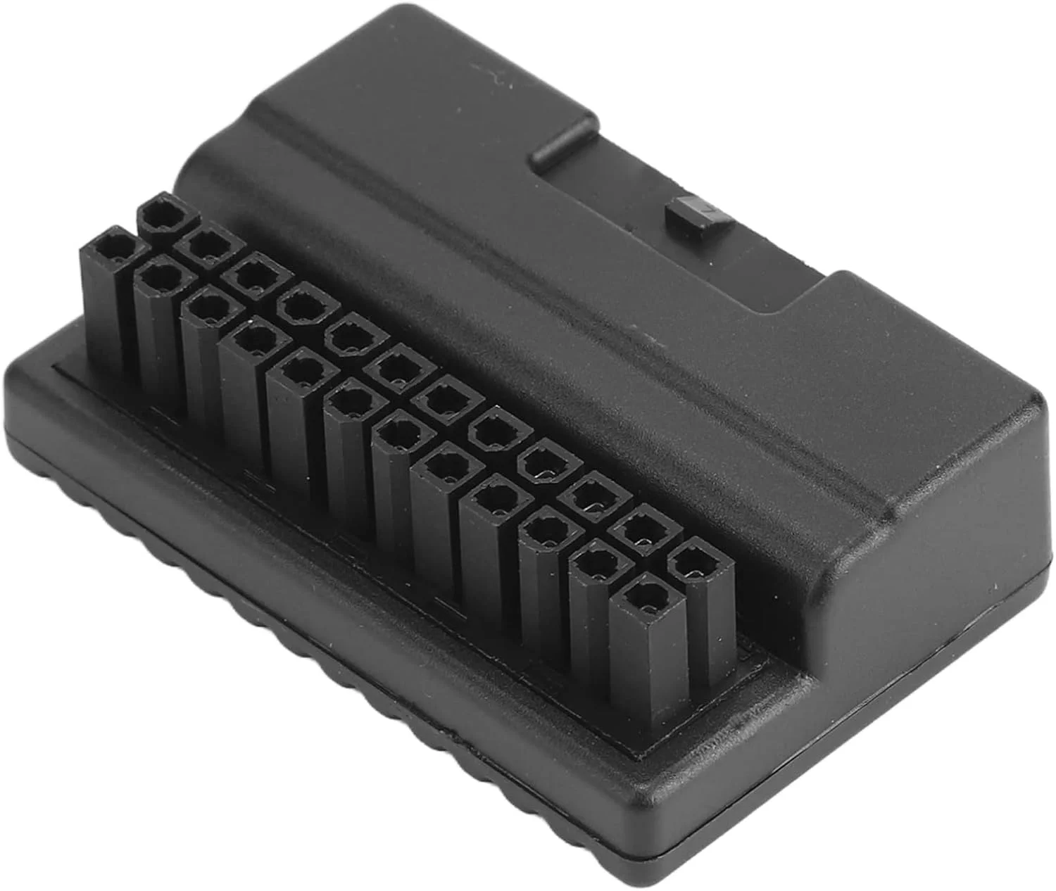 پین های محکم، انتقال بدون افت کیفیت، آداپتور 90 درجه 24 پین FR4 PCB با محفظه عایق، برای کامپیوتر رومیزی