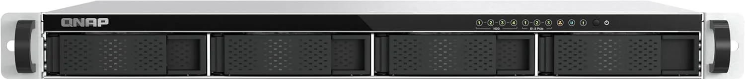 QNAP TS-h765eU-8G | 7-Bay, Intel Atom, 2.5GbE, 1U NAS رکمونت با عمق کم