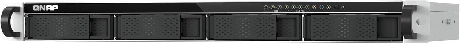 QNAP TS-h765eU-8G | 7-Bay, Intel Atom, 2.5GbE, 1U NAS رکمونت با عمق کم