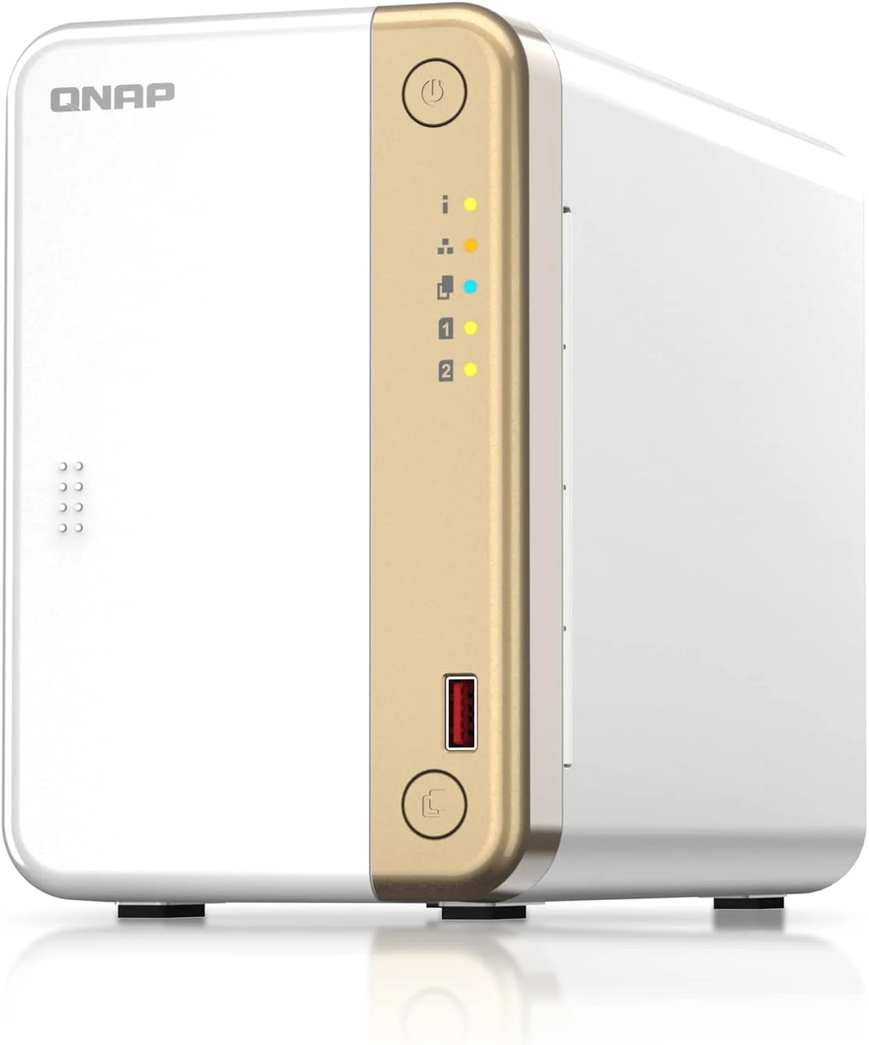 QNAP TS-262-4G با 2 جایگاه و 4 گیگابایت رم DDR 4
