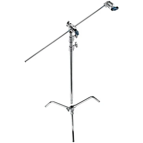 کیت بازوی گیره دار پایه لاک پشتی اونجر C-Stand (3 متر، روکش کروم)