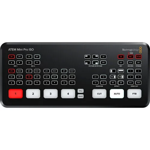 سوییچر استریم زنده HDMI بلک مجیک دیزاین ATEM Mini Pro ISO