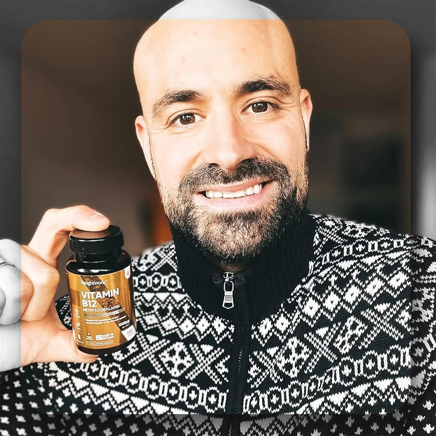 ویتامین ب ۱۲ (متیل کوبالامین) ۱۰۰۰ میکروگرم ۴۵۰ عددی WeightWorld