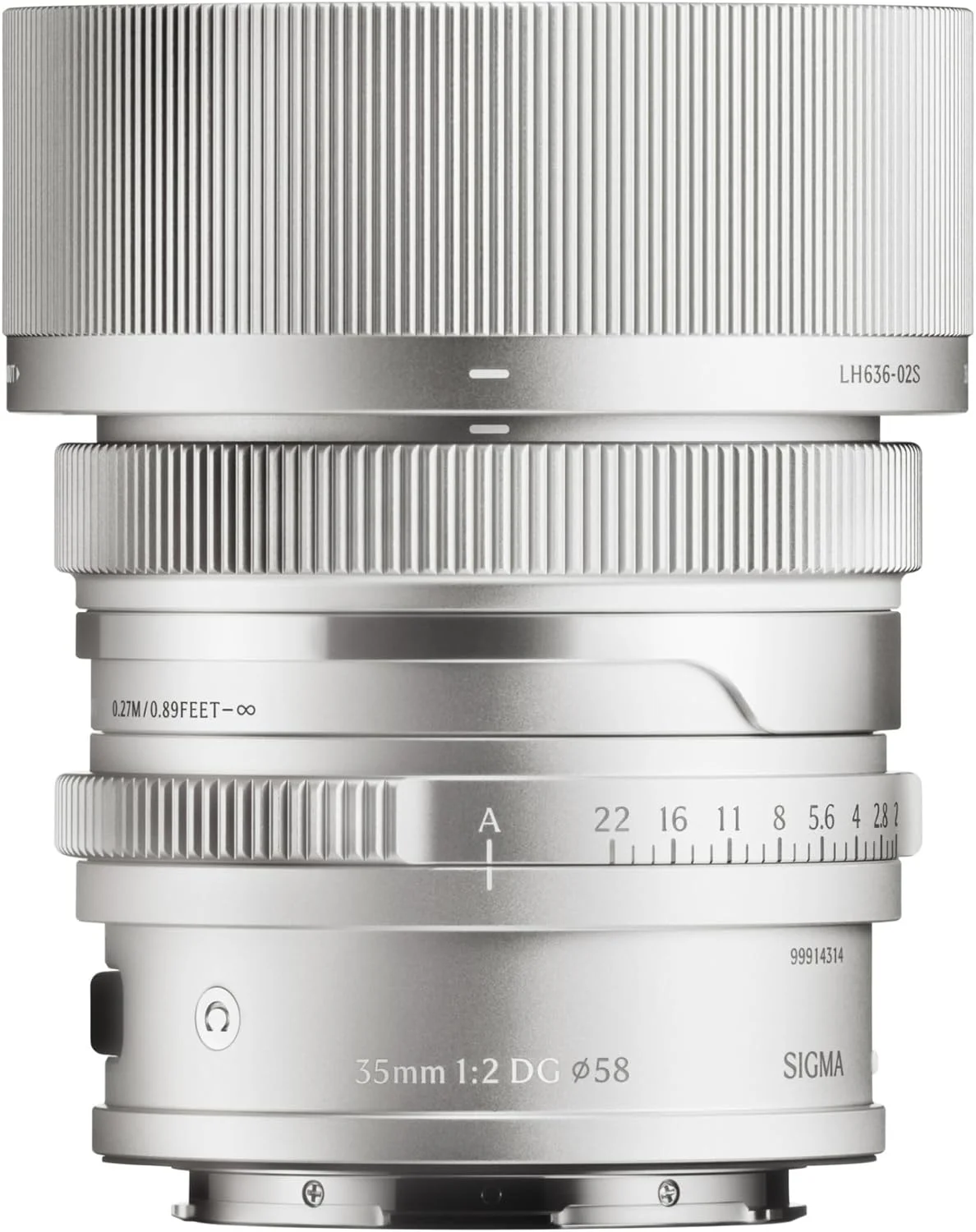 35mm F2 DG (نقره ای) | معاصر