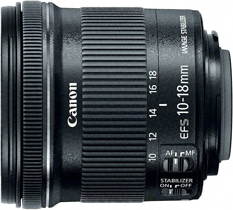 لنز Canon EF-S 10-18mm f/4.5-5.6 IS STM (بازسازی شده تایید شده)
