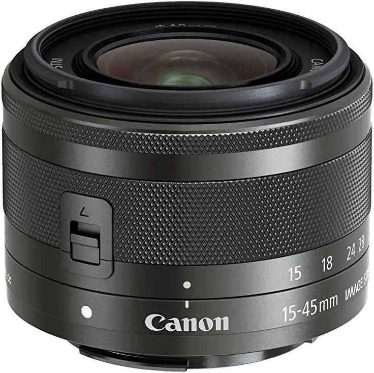 لنز زوم کانن EF-M 15-45mm f/3.5-6.3 با تثبیت کننده تصویر STM (بازسازی شده)