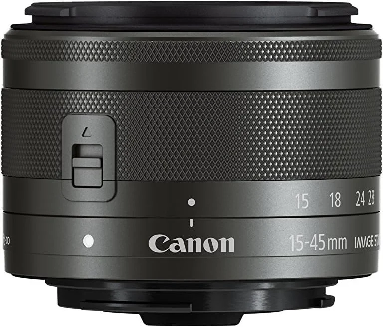 لنز زوم کانن EF-M 15-45mm f/3.5-6.3 با تثبیت کننده تصویر STM (بازسازی شده)