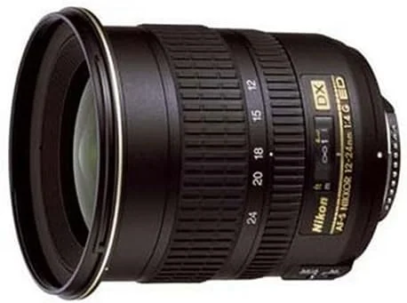 لنز زوم اتوماتیک نیکون AF-S DX NIKKOR 12-24mm f/4G IF-ED برای دوربین های DSLR (بازسازی شده) لنز زوم اتوماتیک نیکون AF-S DX NIKKOR 12-24mm f/4G IF-ED برای دوربین های DSLR (بازسازی شده)