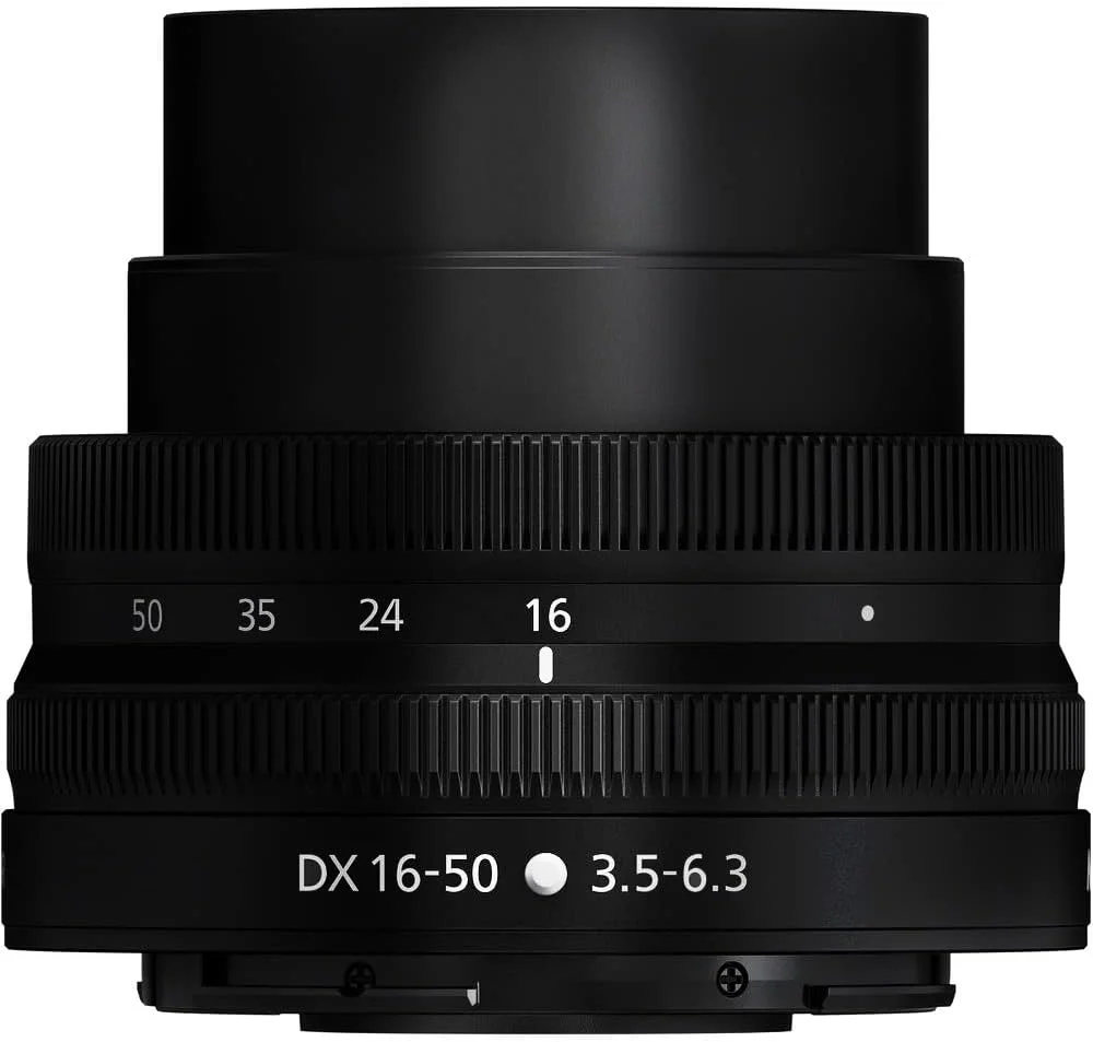 لنز زوم فوق فشرده نیکون Nikkor Z 16-50Mm F/3.5-6.3 Vr با تثبیت کننده تصویر برای دوربین های بدون آینه، مشکی، 20084 (بازسازی شده) - تصویر 2