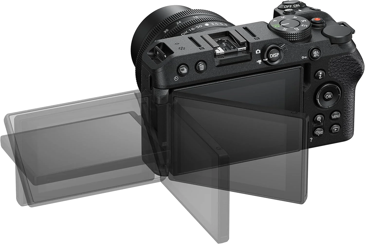 کیت دوربین دیجیتال بدون آینه نیکون Z 30 DX 16-50 mm 1:3.5-6.3 VR + DX 50-250 mm 1:4.5-6.3 VR + EN-EL 25a مشکی - تصویر 3