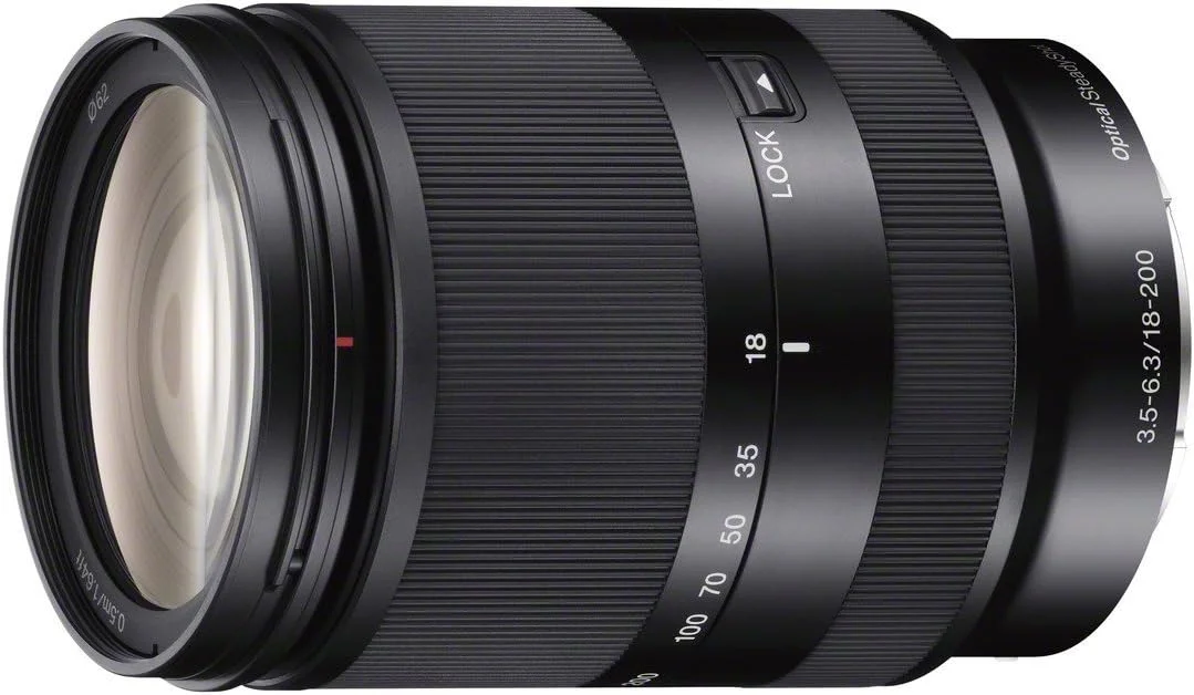 لنز سونی 18-200mm F3.5-6.3 E-Mount (بازسازی شده)
