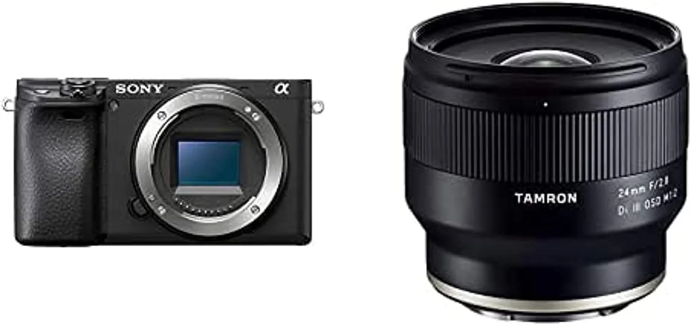 دوربین عکاسی سونی مدل Alpha A6400 لنز Tamron 24mm